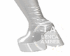 Silver hight boots