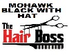 MOHAWK BLACK WITH HAT