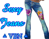 Sexy jeans with patchesR