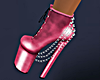 !Pink Chains Demi Boots