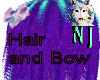 ~NJ~Hair with Bow
