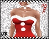 SC RED XMAS FUR DRESS