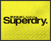 Superdry. Square Sticker
