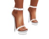 !P Sexi White Sandals