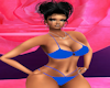 !SAS!Blue SASSY Bikini