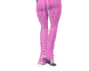 Pink TiedUp Jeans
