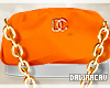 [DJ] Gia Orange Handbag