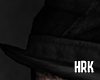 hrk. dark suit hat