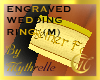 ENGRAVED WEDDING RING