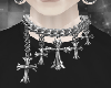 ✩ cross choker