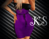 *KS* purple rump dress