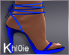 K blue glow heels