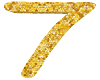 sparkly gold 7