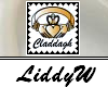 {L.W.} Claddagh Stamp