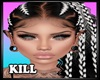 Saiya Braids Black White