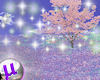 magical tree sparkly sky