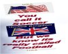 USA-UK Football TShirt