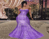 Purple Sparkle Gown {RL}