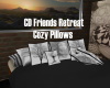 CD FriendsRetreat Pillow