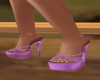 purple fashion shoes
