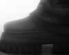 black warmer boots .m