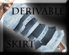  Derivable Ruffle Skirt 