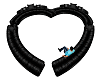 *7M*Black Heart couch