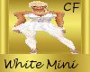 White Mini Corset