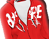 Hoodie Shark Red F