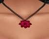 Red Fushia Necklace