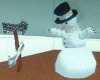 Winter Animated Snowman