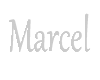 marcel name sticker