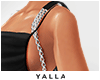 YALLA Chain Bag BLACK