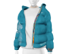 Blue Puffer coat nk