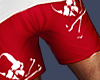 M. World Shorts Red [M]