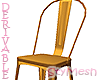 Metal Chair Gold