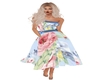 Vintage Bow Rose Dress
