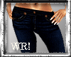 WR! NAVY BLUE JEANS
