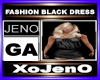 FASHION BLACK DRESS