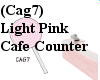 (Cag7)LPink Cafe Counter