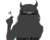 satan's babe cutout