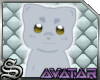 [S] Cat kawaii gray [A]
