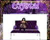 Purple Snuggle Couch
