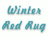 00 Winter Red Rug