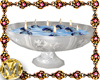 SILVER BLUE Floaty Candl