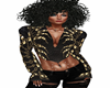 Black and Gold Top