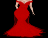 Elegant Red Dress Gala