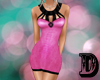 D Pink Elegant Dress
