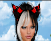 Red Black Checker Ear