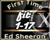 First Time - Ed Sheeran